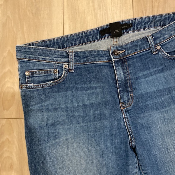 VGUC Women’s Calvin Klein Jeans Size 16 Denim Boot Bootcut Style Plus - Picture 4 of 8